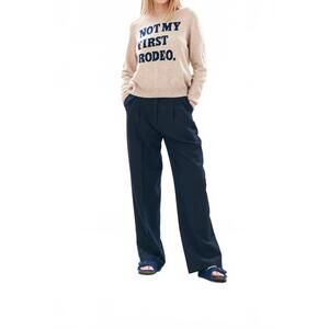 NEW JUMPER1234 not my first rodeo sweater in sand